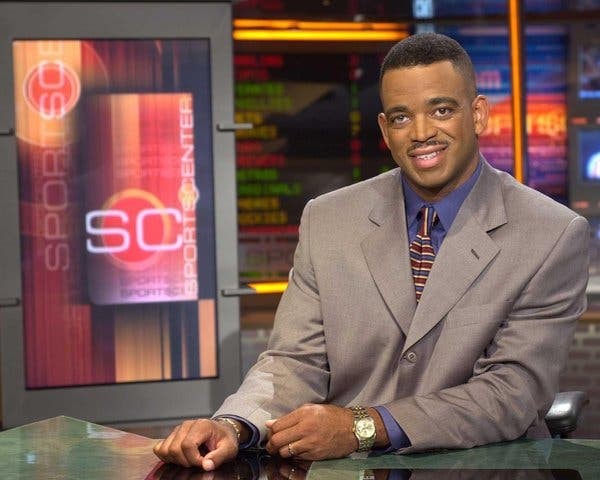 ESPN sport anchor, Stuart Scott