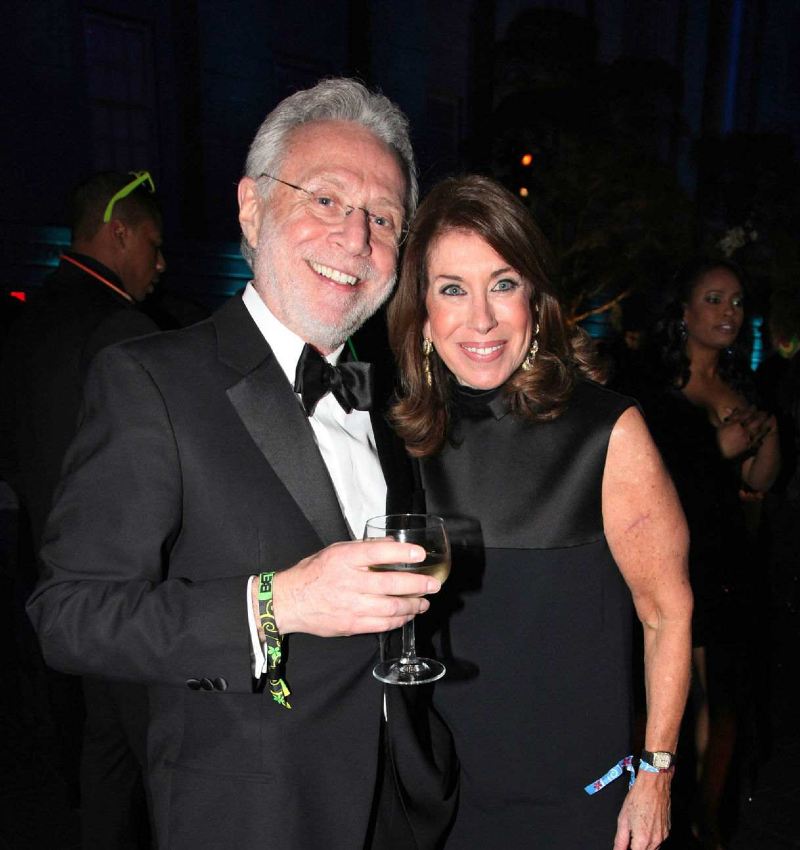 Image of popular anchor at CNN, Wolf Blitzer and his wife