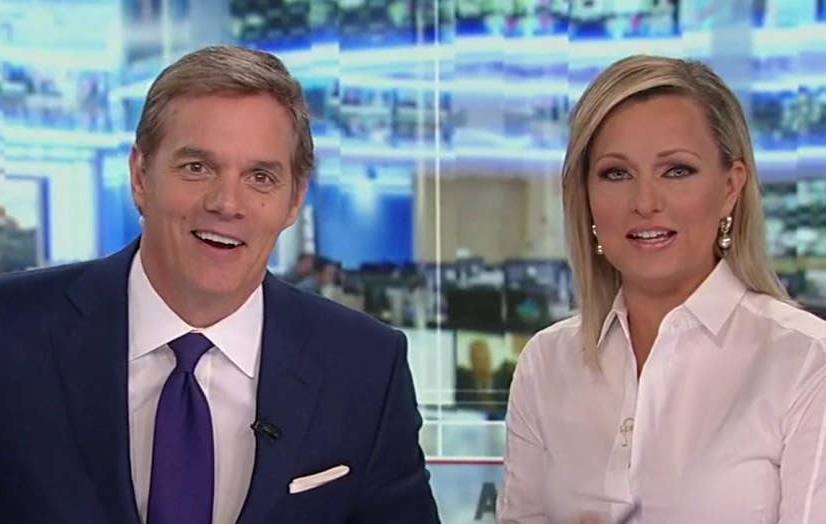 Bill Hemmer with his rumored girlfriend, Sandra Smith