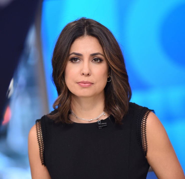 Image of a journalist, reporter, Cecilia Vega