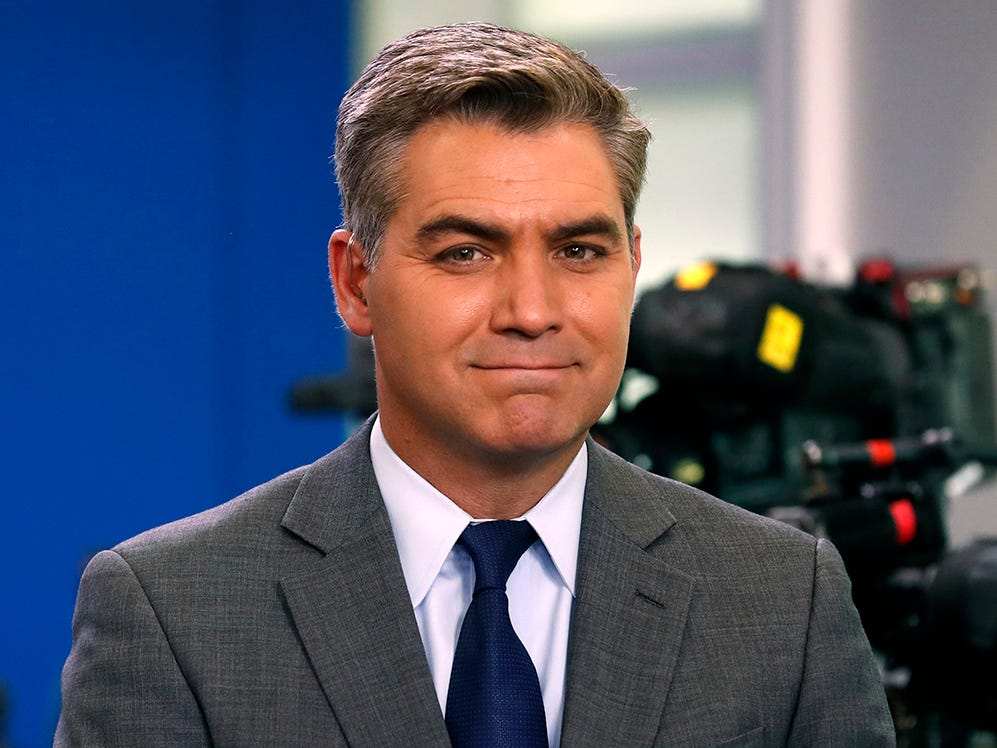 Image of renowned news anchor at CNN, Jim Acosta