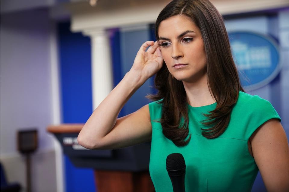 Image of the CNN chief correspondent, Kaitlan Collins