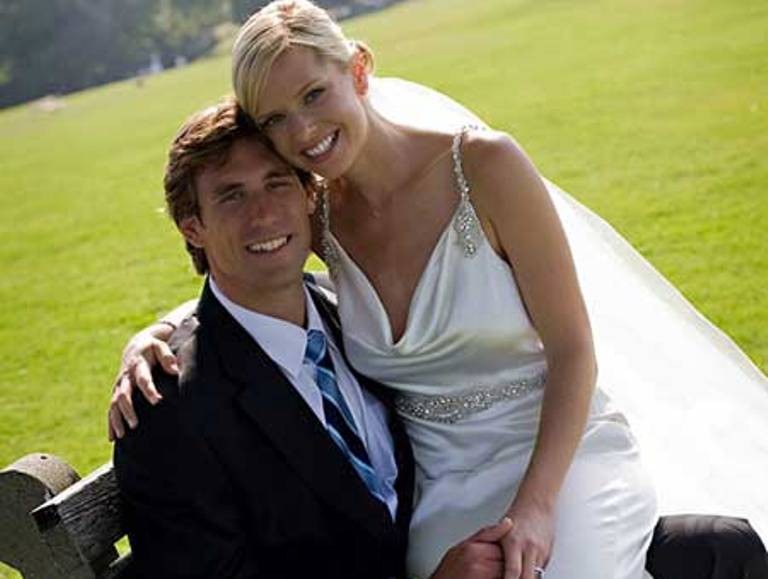 Image of sports journalist on NBC Sports Channel, Kathryn Tappen and ex-husband