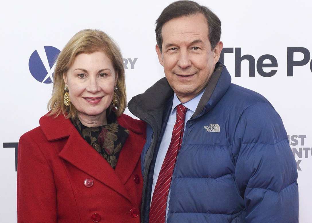 Chris Wallace with her beautiful wife, Lorraine Martin