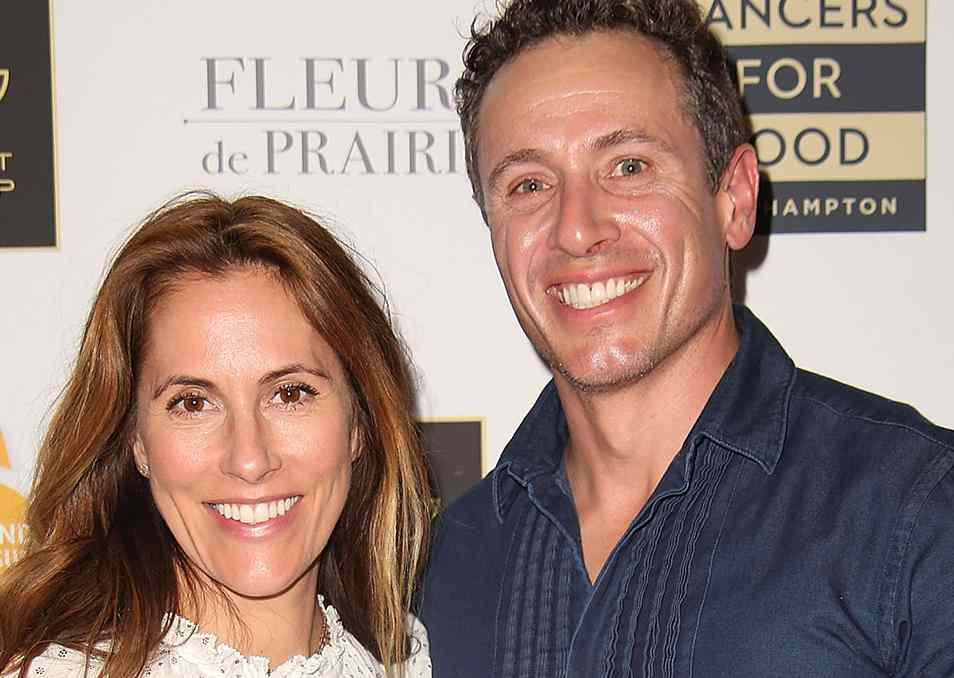 Chris Cuomo with his beautiful wife,Christine Greeven