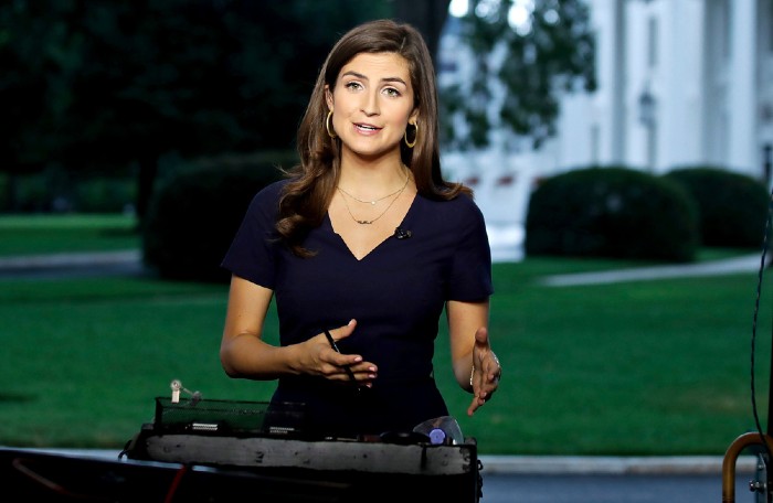 Image of CNN reporter, Kaitlan Collins