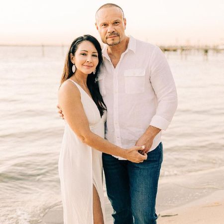 Image of Dan Bongino with his wife, Paula Andrea Bongino