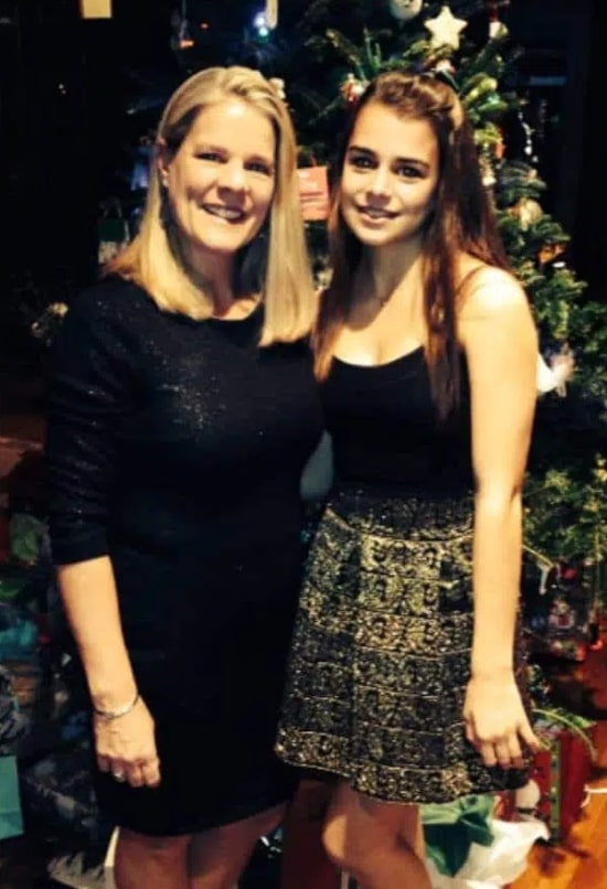 Image of Gregg Jarrett's wife, Catherine Kennedy Anderson and their daughter