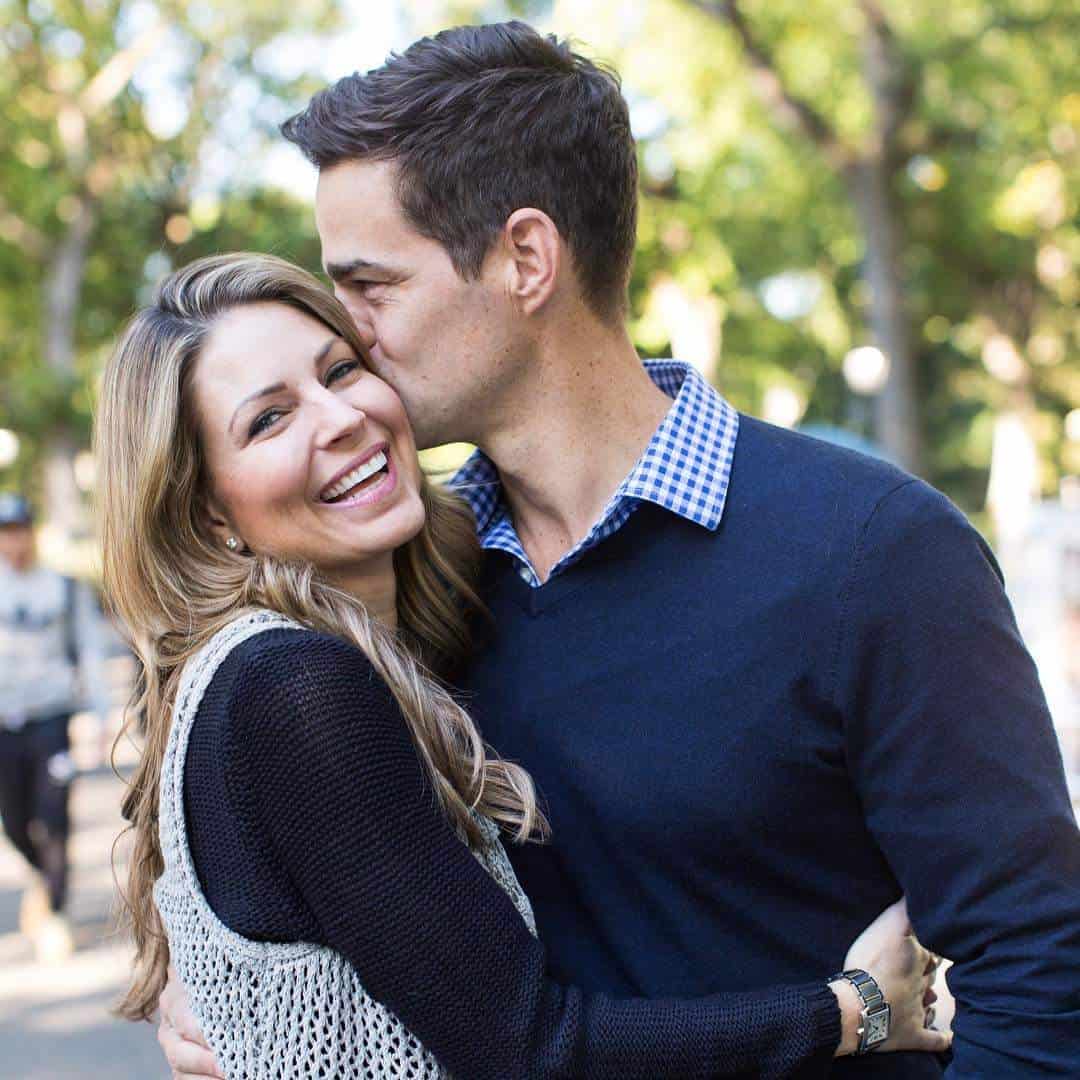 Image of Rob Marciano with his ex-wife, Eryn Marciano